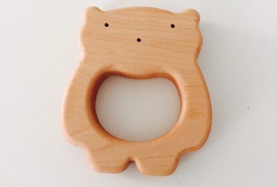 anneau de dentition en bois